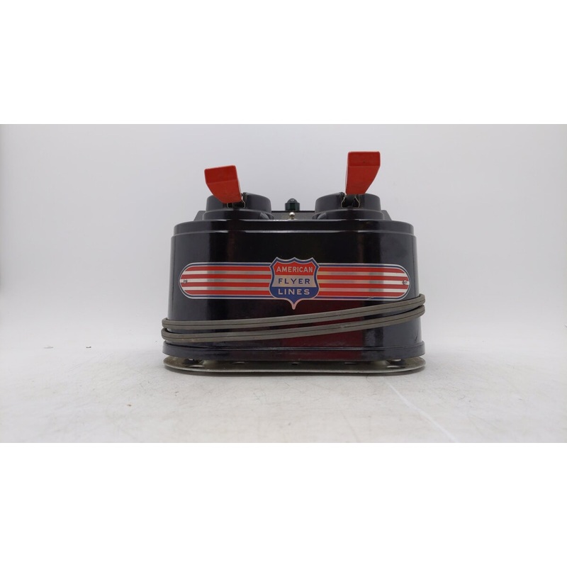 American Flyer 18B Vintage S 190 Watt Transformer – Runs 2 Trains VG
