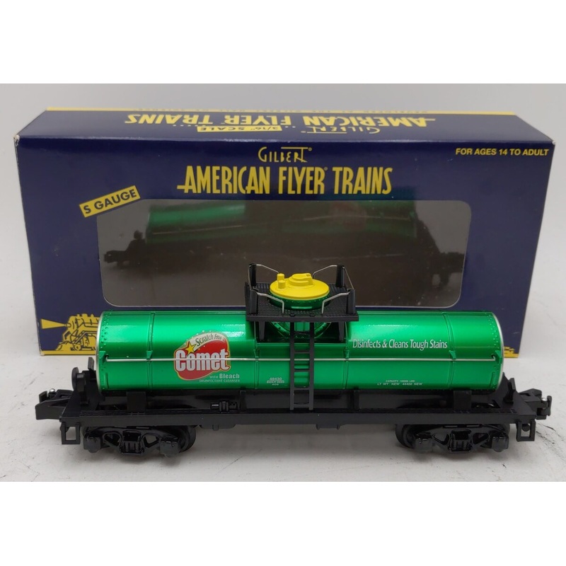 American Flyer 6-48430 S Gauge Comet Single Dome Tank Car EX/Box