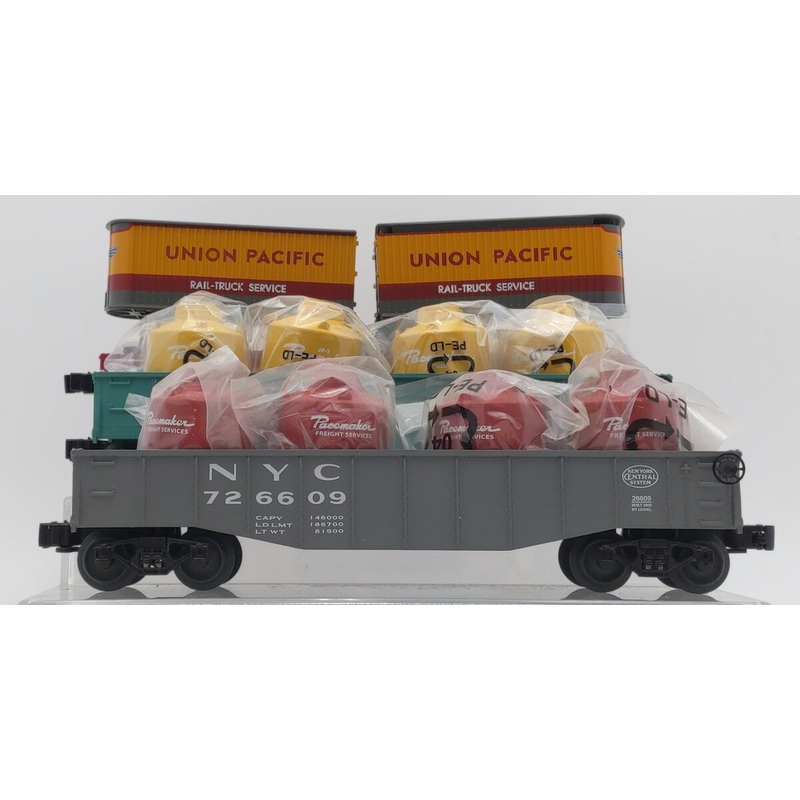 Lot of (3) Lionel O Scale Freight Cars, #6-26609, #6-26652, #6-6691 EX