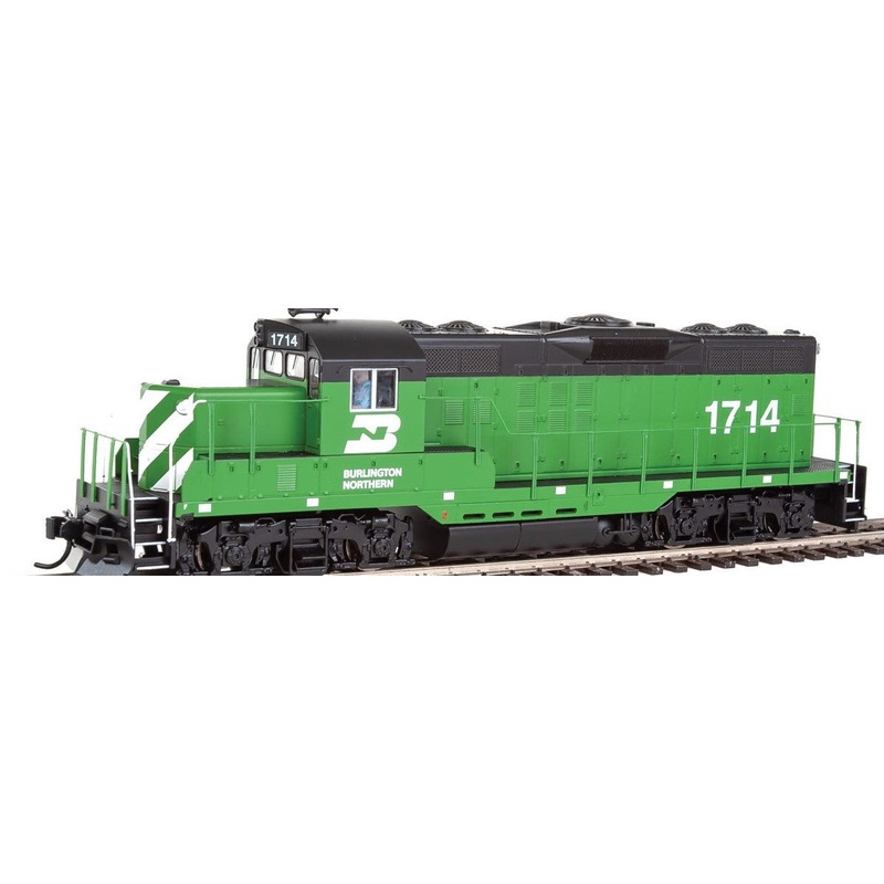 Walthers 910-20402 HO Burlington Northern EMD GP9 Phase II Diesel Loco #1714 NIB