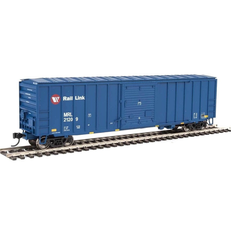 Walthers 910-2187 HO Montana Rail Link 50′ ACF Exterior-Post Boxcar RTR #21209 MT/Box