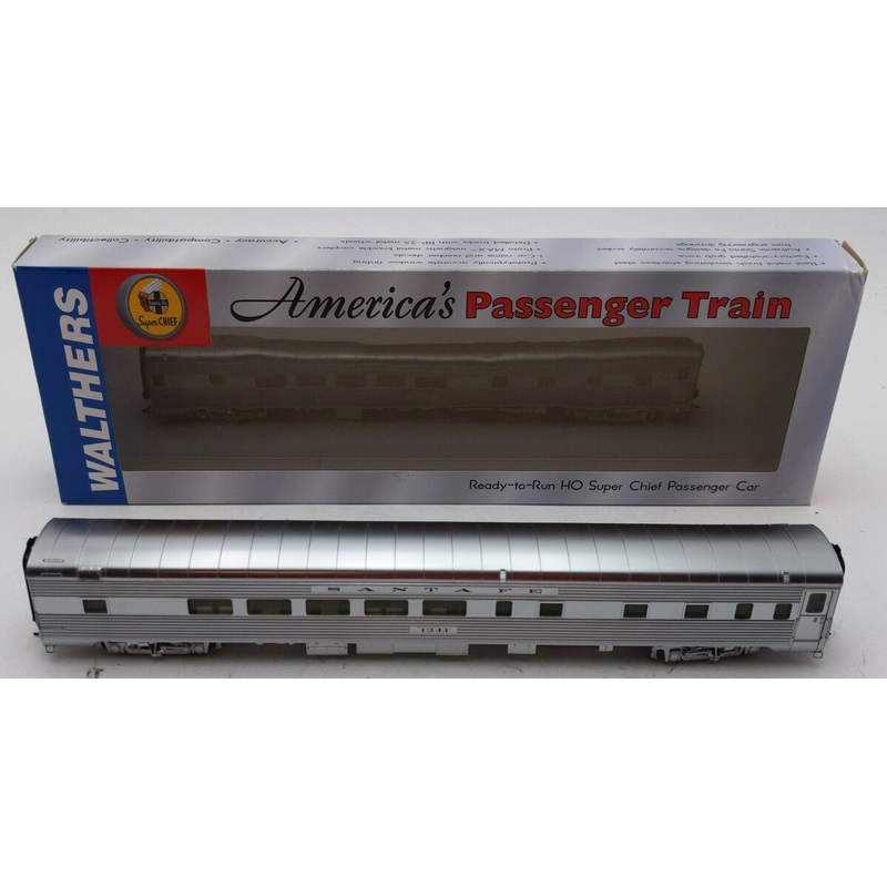 Walthers 932-9724 HO Santa Fe Super Chief [Plated] P-S 29-Seat Dormitory-Lounge LN/Box