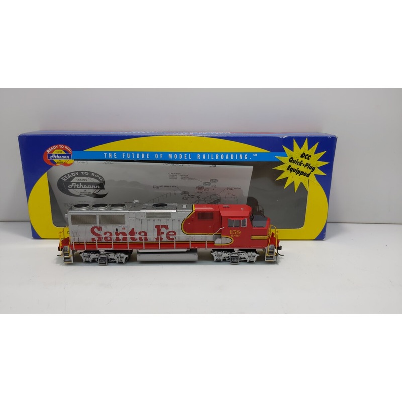 Athearn 91513 HO BNSF Patched GP60M Diesel Locomotive #158 LN/Box