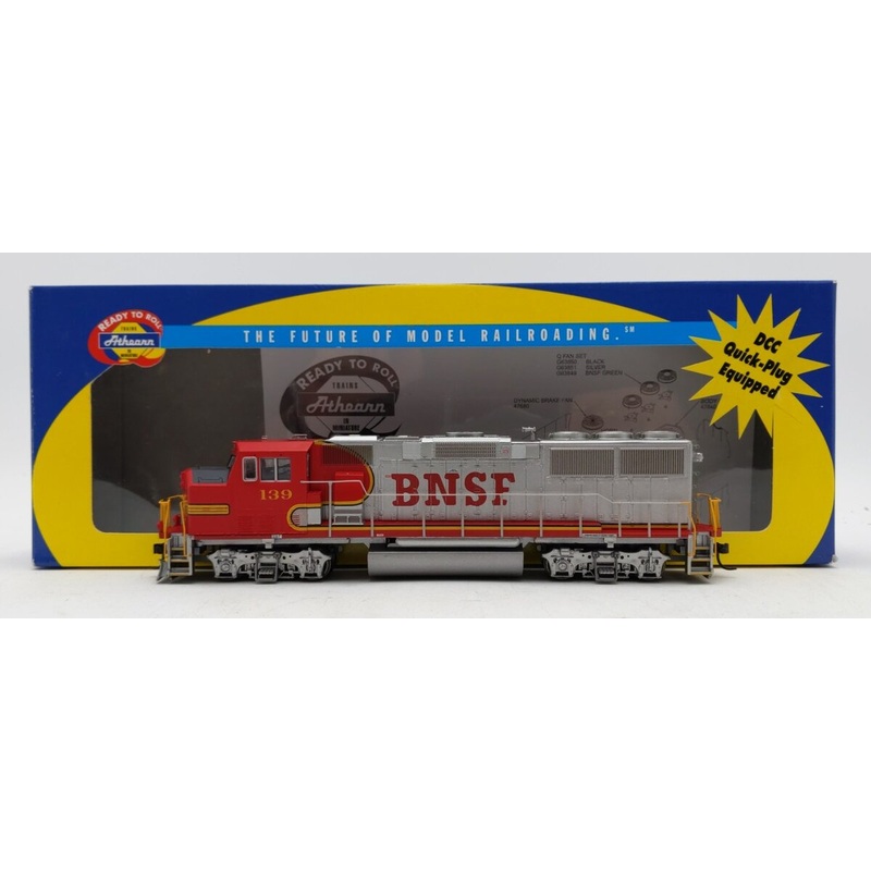 Athearn 91515 HO Scale Burlington Northern Santa Fe GP60M Diesel Locomotive #139 LN/Box