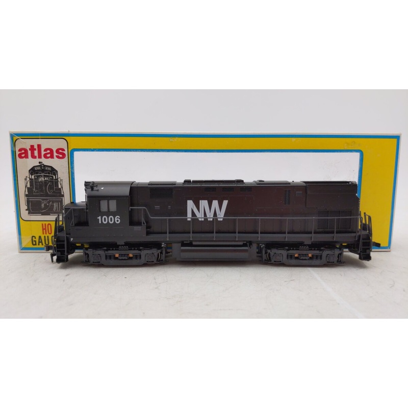 Atlas 8043 HO Norfolk & Western U25B Diesel Engine #1006 EX/Box