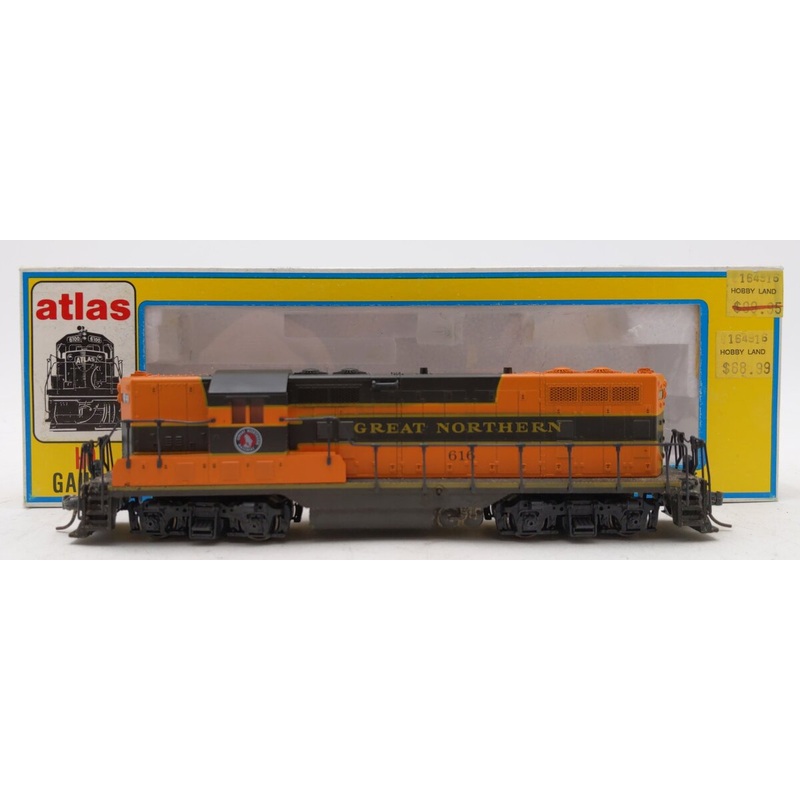 Atlas 8236 HO Great Northern GP-7 Diesel Locomotive #616 EX/Box