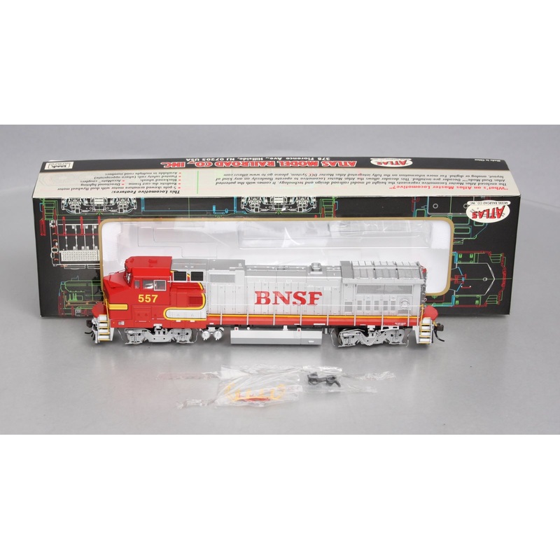 Atlas 9055 HO Scale BNSF GE Dash 8-40BW Diesel Locomotive #557 w/ DCC MT/Box