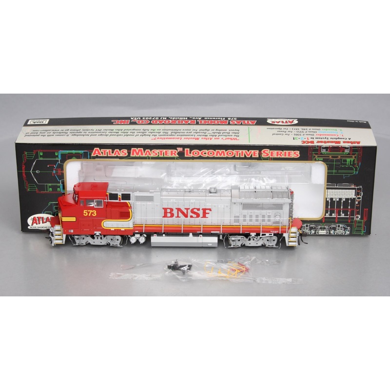 Atlas 9056 HO Scale BNSF GE Dash 8-40BW Diesel Engine #573 w/ DCC MT/Box