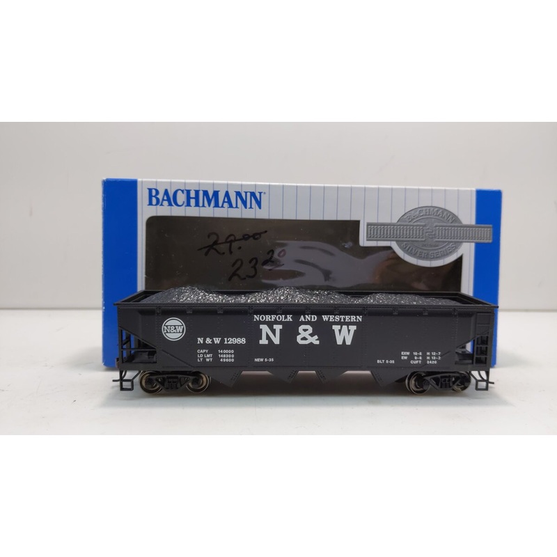 Bachmann 17642 HO Norfolk & Western 40′ Quad Hopper #12988 LN/Box