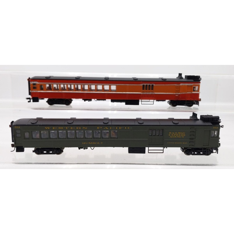 Bachmann Assorted Custom Doodlebug Passenger Cars [2] EX