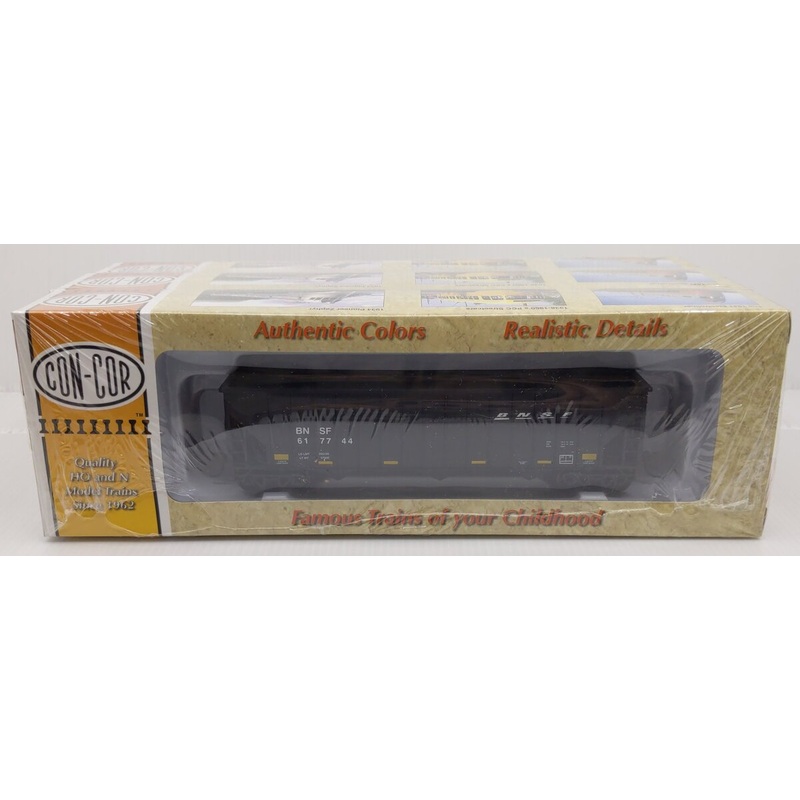 Con-Cor 0001-000525 HO Scale BNSF 100 Ton Coal Hopper 3-Pack MT/Box