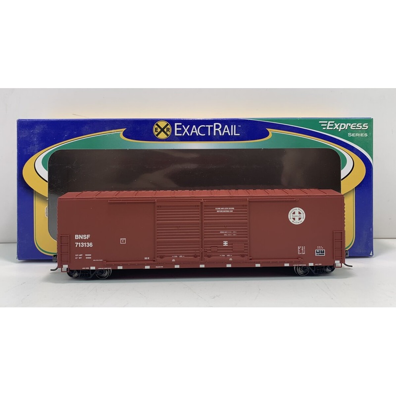 ExactRail EX-1008-1 HO BNSF Gunderson 5200 Cu. Ft. Boxcar #713136 LN/Box