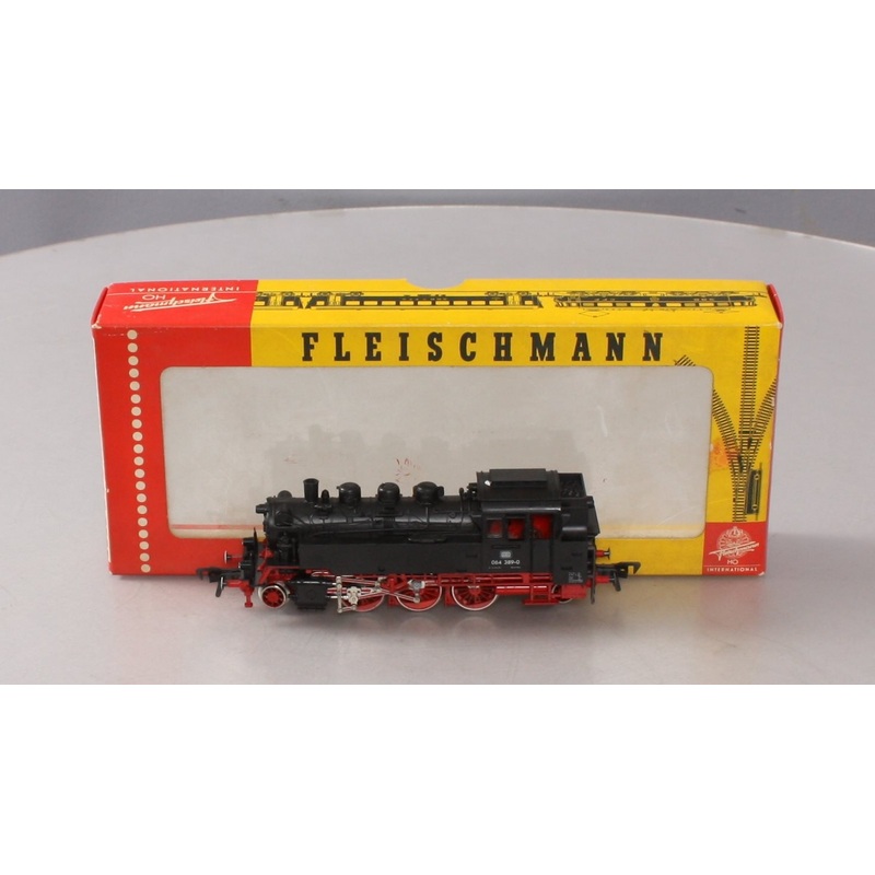 Fleischmann 4064 HO Scale DB 2-6-2 Steam Locomotive #064 389-0 EX/Box