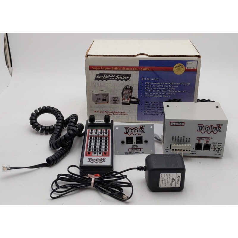 Digitrax SEBX Super Empire Builder Xtra Advanced Digitrax Command Control EX/Box