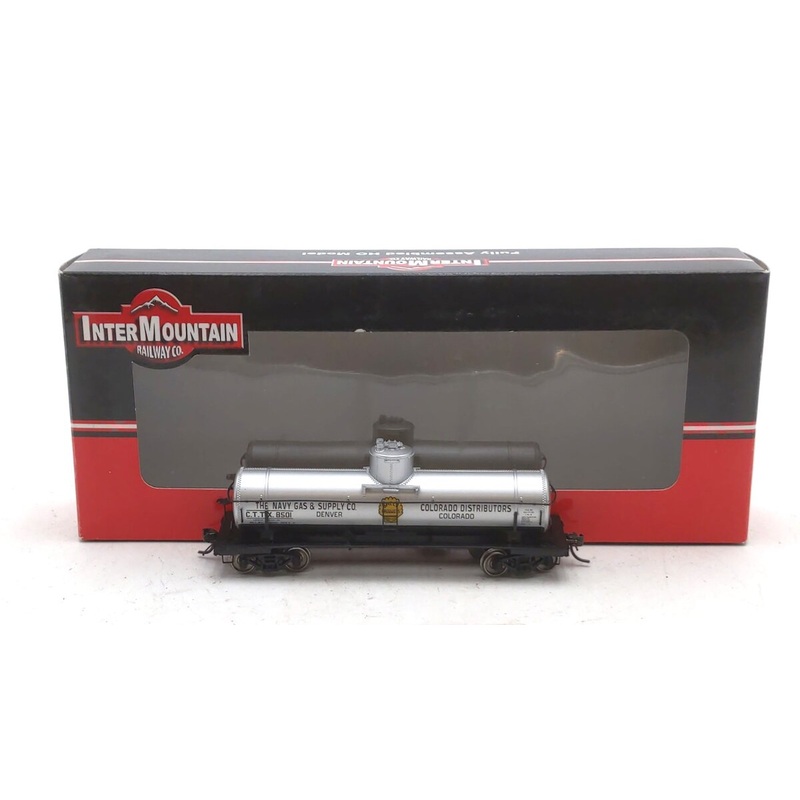 InterMountain 46310-22 HO Scale Navy Gas & Supply 8,000 Gallon Tank Car #8501 LN/Box