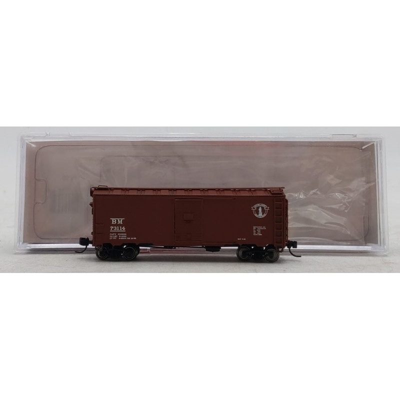 InterMountain 65761 N RTR 40′ AAR Box, B&M EX/Box