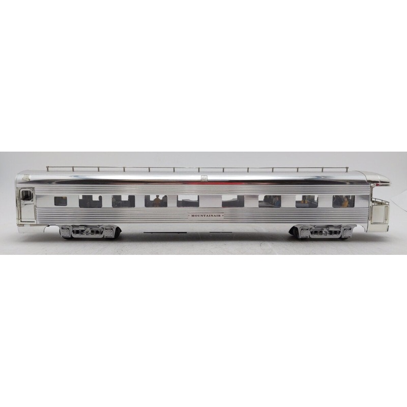 K-Line K4630-30053 O Gauge AT&SF Mountainair 18 Aluminum Business Car VG
