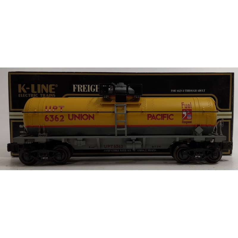 K-Line K6362 O Gauge Union Pacific Single Dome Tank Car LN/Box