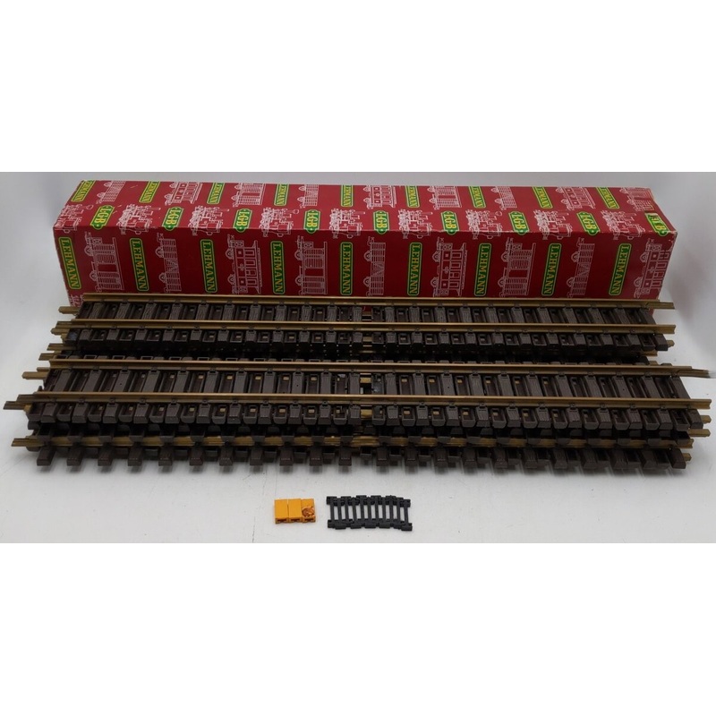 LGB 1060 G 600mm 24 Brass Rail Straight Track (Box of 12) EX/Box