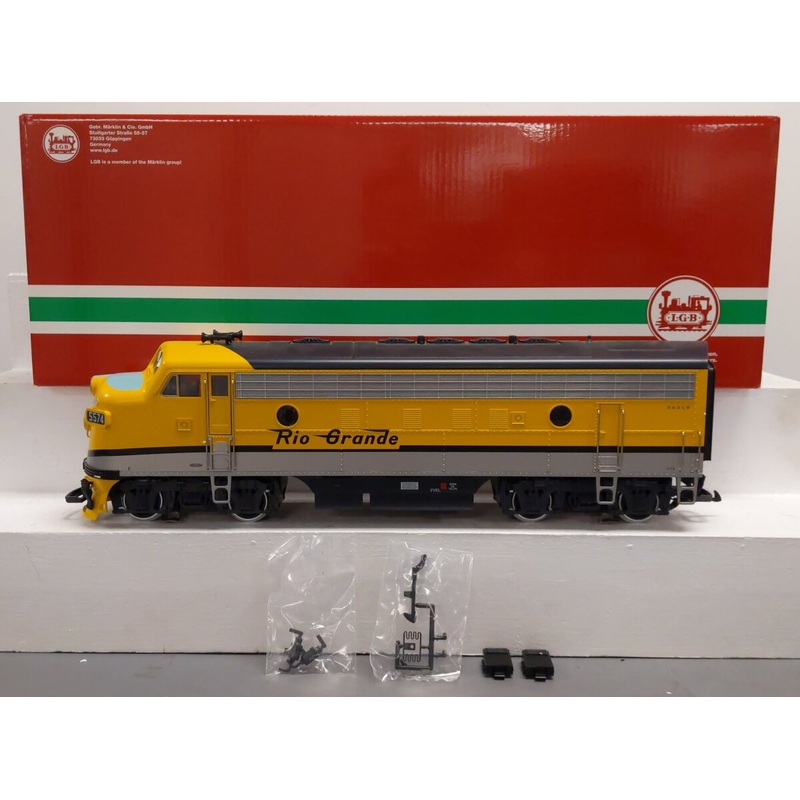 LGB 20578 G Scale DRGW Era III F7 A-Unit Diesel Locomotive: #5574 LN/Box