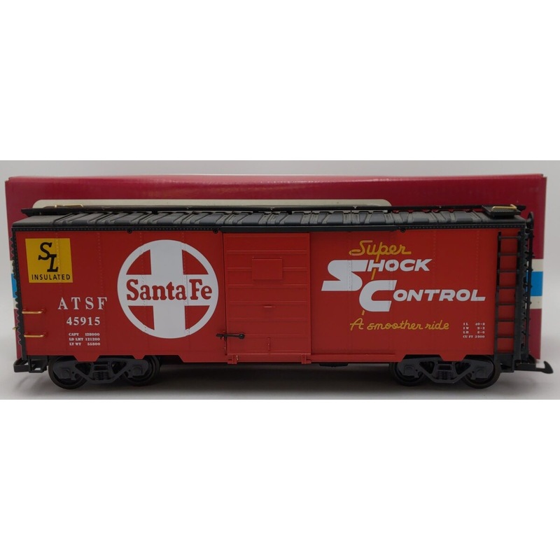 LGB 45915 G Scale Santa Fe Boxcar EX/Box