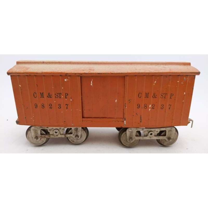 Lionel 14 Vintage Standard Gauge Chicago Milwaukee and St. Paul Boxcar