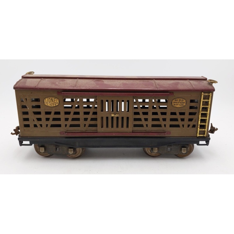 Lionel 213 Vintage Standard Gauge Mojave and Maroon Stock Car