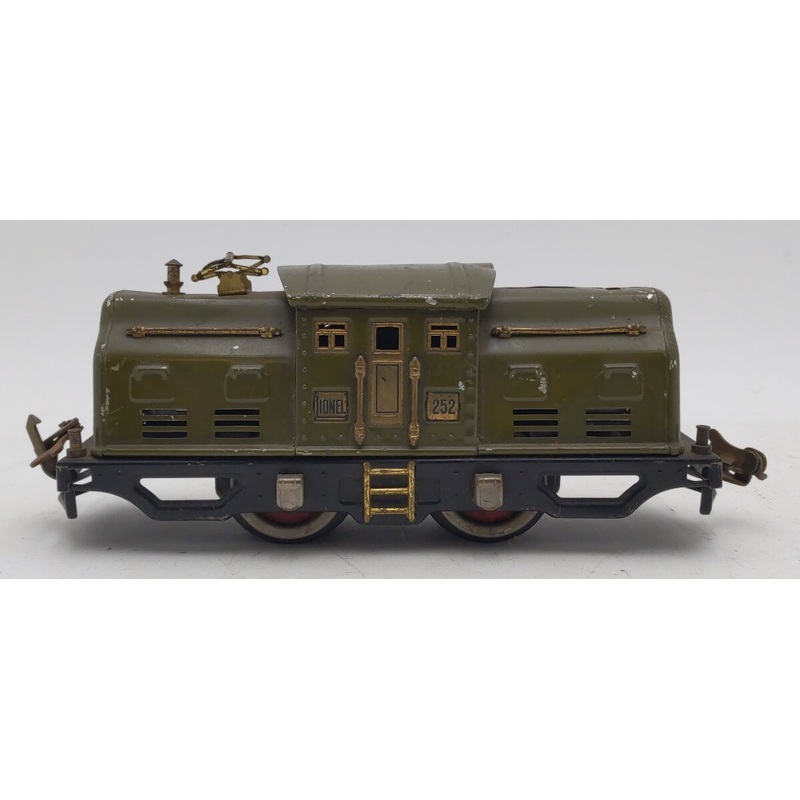 Lionel 252 Vintage O Prewar 4-Wheel Powered Electric Locomotive VG