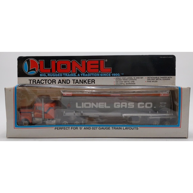 Lionel 6-12739 O Lionel Gas Company Tractor Trailer Truck EX/Box