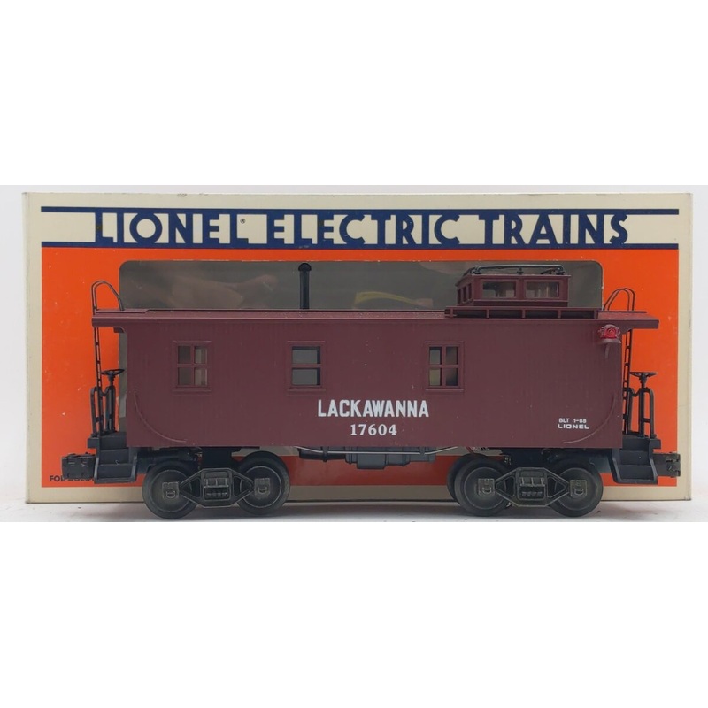 Lionel 6-17604 O Gauge Delaware, Lackawanna & Western Standard Caboose LN/Box