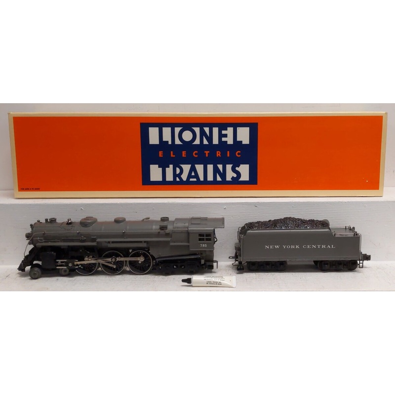 Lionel 6-18002 O New York Central 4-6-4 Hudson Steam Locomotive & Tender #785 EX/Box