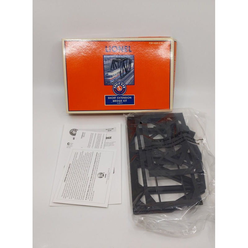 Lionel 6-62717 O Short Extension Bridge Building Kit NIB