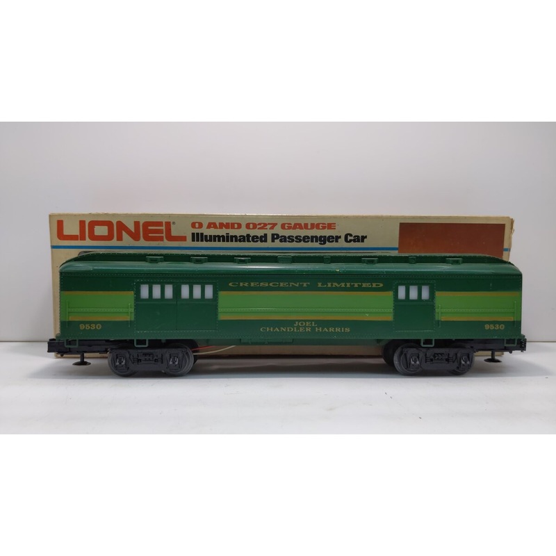 Lionel 6-9530 O Gauge Southern Crescent Joel Chandler Harris Baggage Car EX/Box
