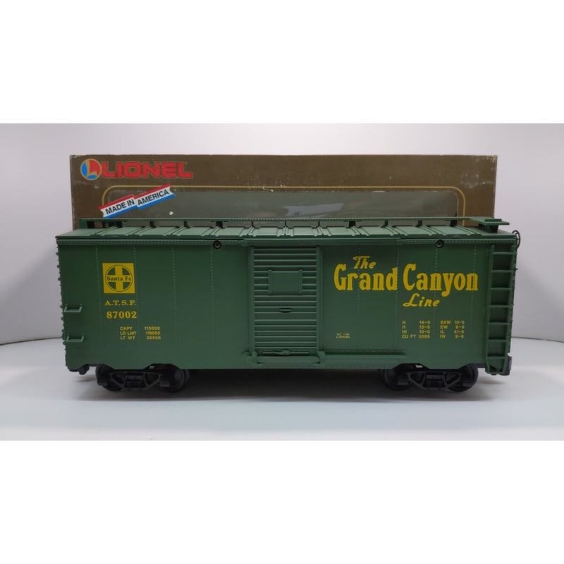 Lionel 8-87002 G Scale Santa Fe Boxcar EX/Box