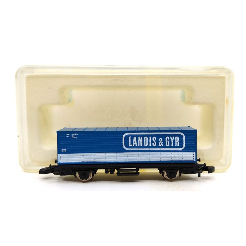 Marklin Z Scale Landis & Gyr Container Car LN/Box