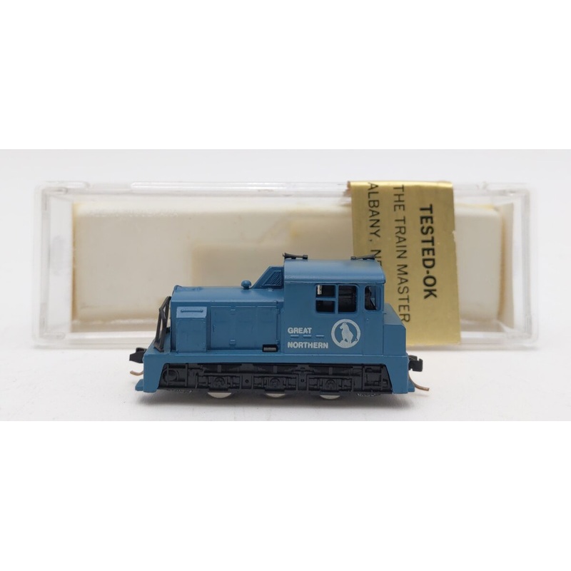 Model Power 7583 N Scale Great Northern Plymouth WDT Diesel Locomotive EX/Box