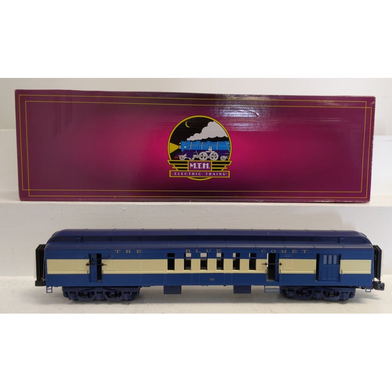 MTH 20-40086 O Scale Jersey Central Premier 70 Madison RPO Passenger Car LN/Box