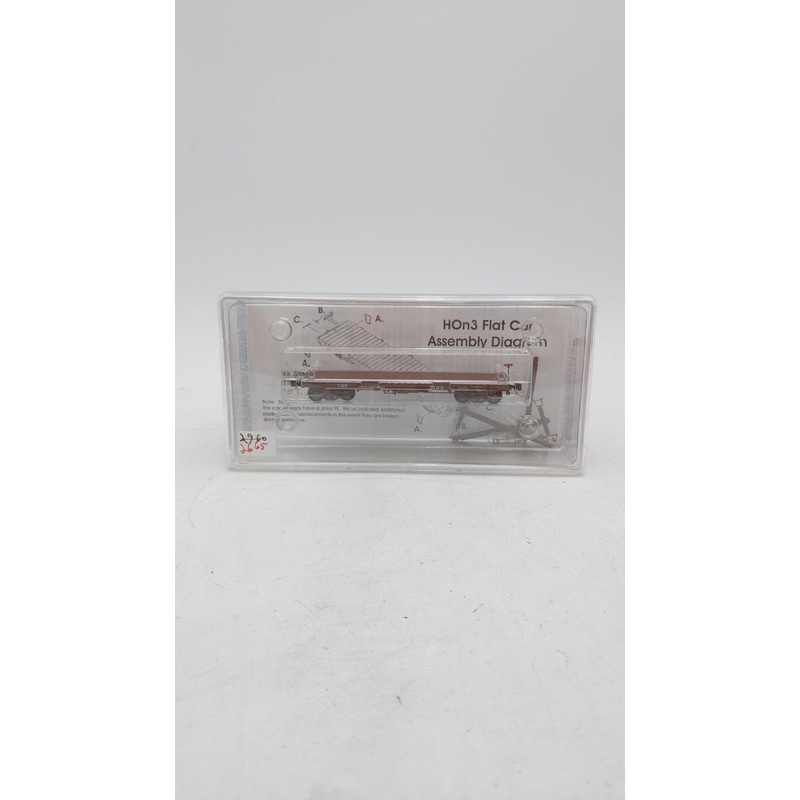 Micro-Trains 85500011 HOn3 Colorado & Southern 30′ Flat Car #7123 MT/Box