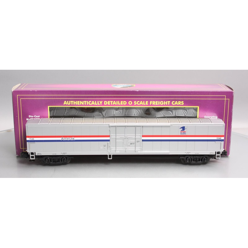 MTH 20-93027 O Gauge Amtrak 61′ Mail Boxcar #1546 LN/Box