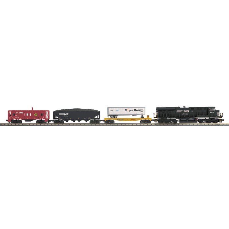 MTH 30-4236-1 Norfolk Southern ES44AC O Gauge Diesel Freight Train Set w/PS 3.0 NIB