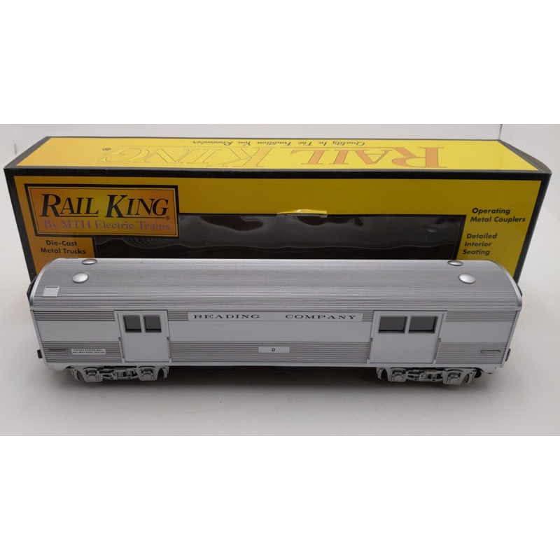 MTH 30-6133B O Gauge Reading Baggage Car #2 LN/Box
