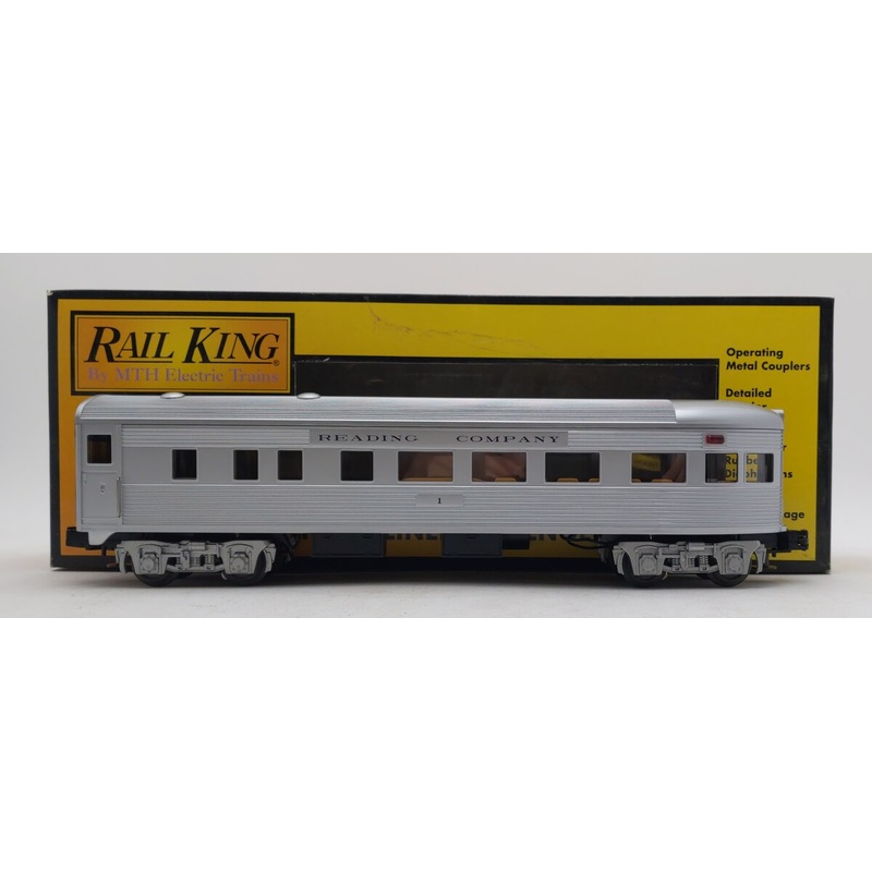 MTH 30-6133E O Reading Observation Car LN/Box