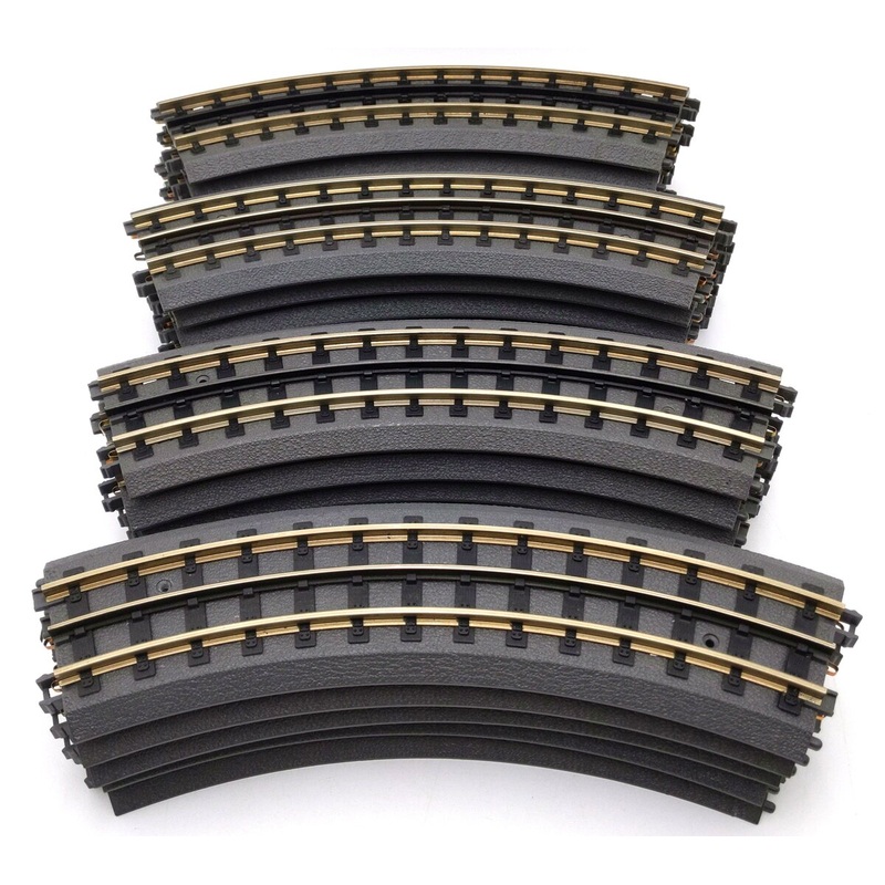 MTH 40-1002 RealTrax O31 Curved Track-Solid Rails (20) EX