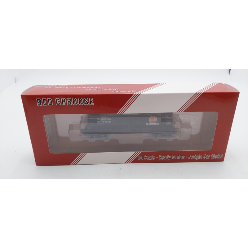 Red Caboose RR-33049-06 HO SCJX Gulf Oil 103W 10K Gallon Tank Car #74783 LN/Box