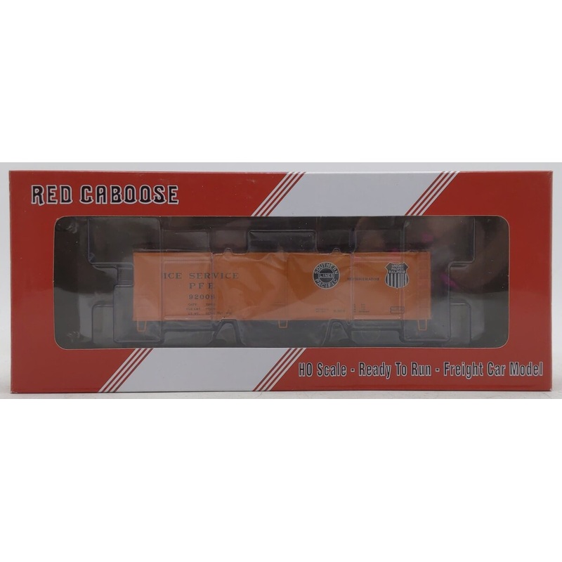 Red Caboose RR-34161-04 HO PFE Wood Refrigerator Car #92008 LN/Box