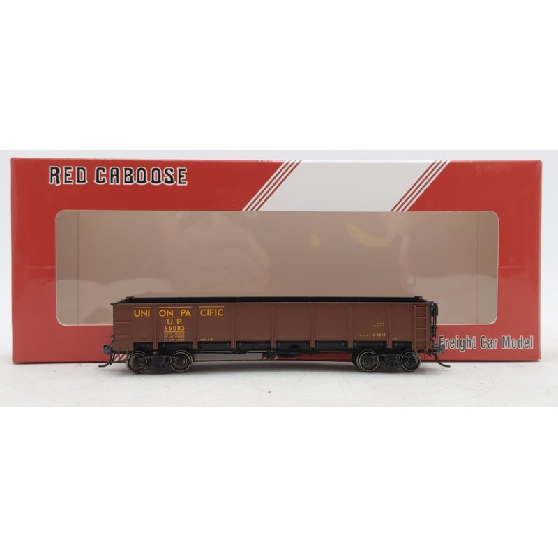 Red Caboose RR-35021-26 HO Union Pacific Drop Bottom Gondola #65083 LN/Box