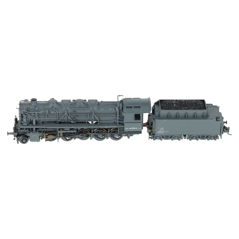Roco 43352 HO DRG BR 44 Grau 2-10-0 Steam Locomotive & Tender #44 1095UK EX