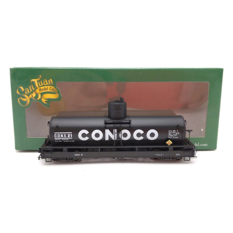 San Juan Car Co THOn3-1940-21 HOn3 Conoco Tank Car #21 NIB