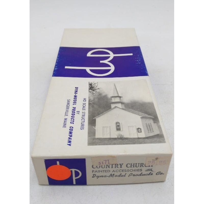 Dyna-Model 3171 HO Scale Country Church Building Kit