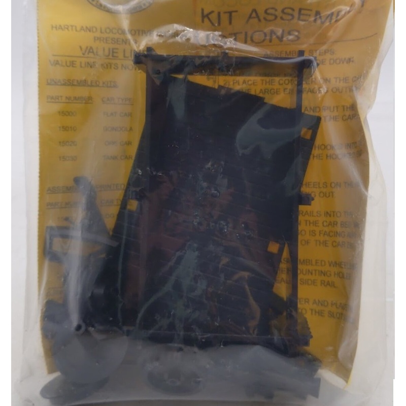 Hartland 15010 G Scale Black Make & Take Gondola Kit